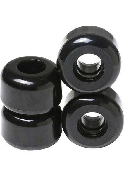 4 Adet/takım Kaykay Longboard Tekerlek 54MM x 36MM 82A Tekerlek Dublör Kaykaylar Düşük Hız Pu Tekerlek, Siyah (Yurt Dışından)