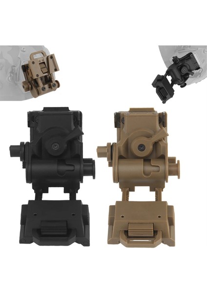 Kask Gece Görüşü Montaj Braketi Montajı Dumper L4G24PVS15/PVS18/GPNVG18 Çok Işlevli Taşınabilir Tutucu, B (Yurt Dışından) indirimleri