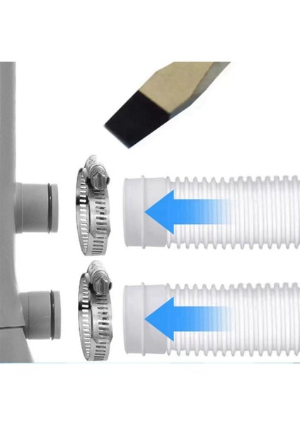 Yüzme Havuzu Yedek Hortumu Intex Havuz Yedek Pe Borusu Şişme Sıcak Su Havuzu Için 300/330/530 (Yurt Dışından) indirimleri