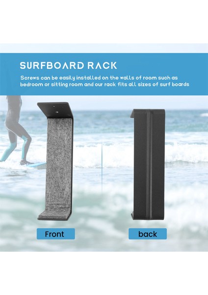 1 Takım Sörf Tahtası Duvar Rafı, Duvar Ekranı Için Sörf Tahtası Rafları Kısa Tahtalar ve Uzun Tahtalar Için Montaj Depolama (Yurt Dışından) indirimleri