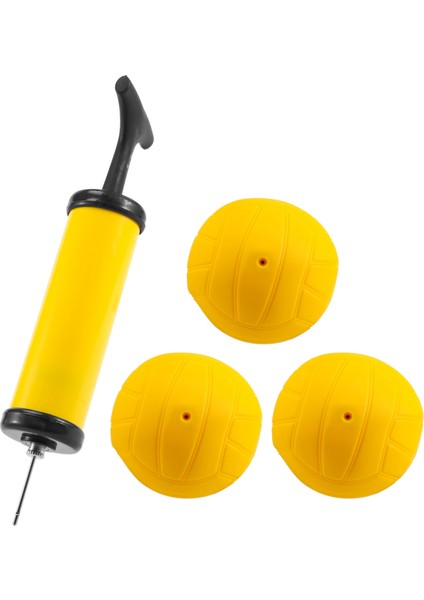 Viminston Roundnet Oyun Topu Değiştirilebilir Rekabetçi Toplar Mini Voleybol 3'lü Pompalı Paket (Yurt Dışından) modelleri