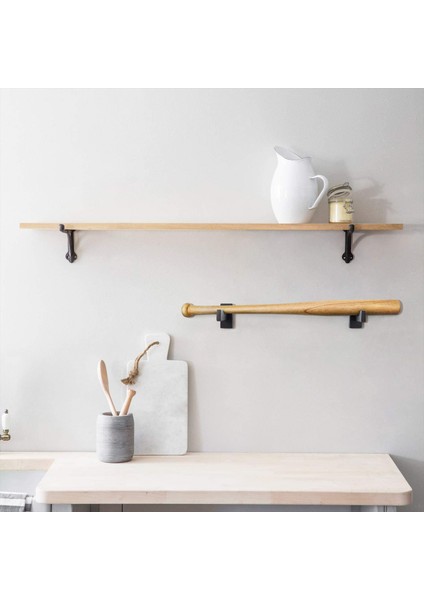 Beyzbol Sopası Sergileme Duvar Montajı, Duvar Için Sopa Tutucular, Keçe Astarlı ve Gizli Vidalarla Sopa Duvar Montajı (Yurt Dışından) modelleri