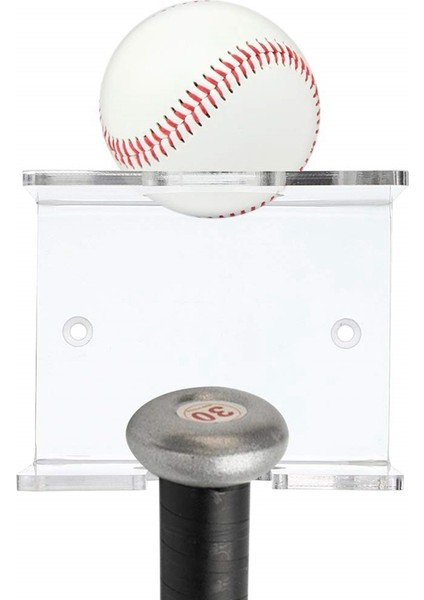 Duvara Monte Dikey Beyzbol Sopası Tutucu Beyzbol Sopası Rafı Duvara Monte Şeffaf Beyzbol Ekran Braketi (Yurt Dışından) fırsatları