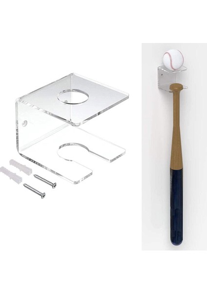 Duvara Monte Dikey Beyzbol Sopası Tutucu Beyzbol Sopası Rafı Duvara Monte Şeffaf Beyzbol Ekran Braketi (Yurt Dışından) indirimleri