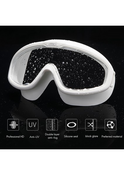 Copozz Profesyonel Su Geçirmez Çocuk Yüzme Gözlüğü Yumuşak Silikon Gözlükler Yüzme Gözlüğü Buğu Önleyici Uv 1 Parça Yüzme Gözlüğü 2 (Yurt Dışından) indirimleri