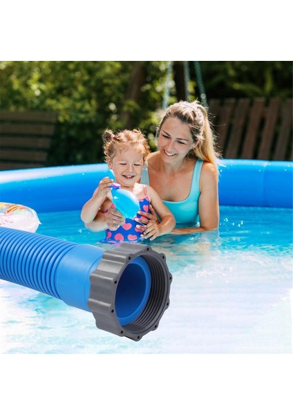 2 Adet 1,5 Inç 59 Inç Havuz Hortumu, 2 Hortum Adaptörü, Havuz Pompası Hortum Aksesuarları ile Yer Üstü Havuzlar Için (Yurt Dışından) fiyatları