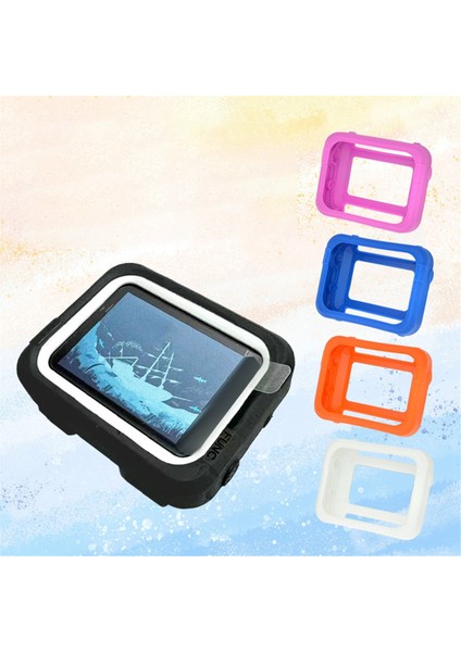 Peregrine Anti-Fouling Toz Geçirmez Kılıf Dalış Bilgisayarı Silikon Koruyucu Kılıf Tüplü Dalış Aksesuarları Beyaz (Yurt Dışından)