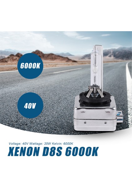 2x D8S 6000K Yeni Xenon Hid Far Ampulleri Seti 66548 66549 Beetle Touareg Kia Forte Ford Focus Hyundai Santa Fe (Yurt Dışından) indirimleri