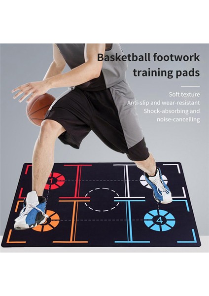 Dribble Eğitim Matı Yardımcı Alet Kaymaz Çeviklik Eğitimi Dayanıklı Basketbol Basamak Matı Çok Işlevli (Yurt Dışından) modelleri