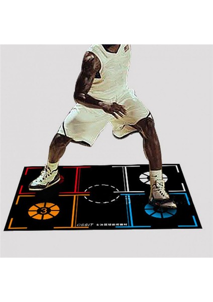 Dribble Eğitim Matı Yardımcı Alet Kaymaz Çeviklik Eğitimi Dayanıklı Basketbol Basamak Matı Çok Işlevli (Yurt Dışından) fırsatları