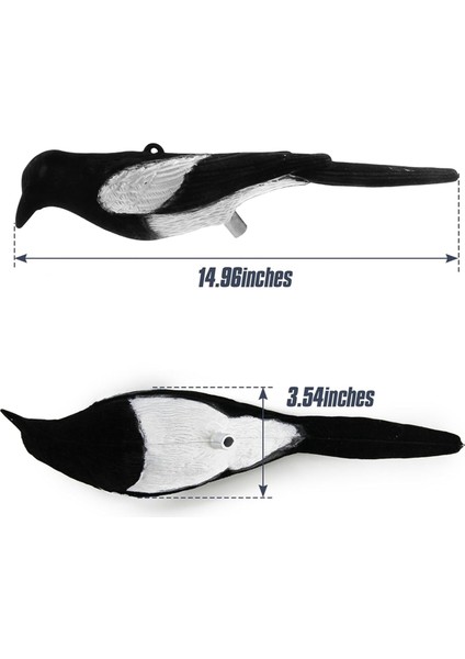 2 Adet Açık Hava Av Yemi, Açık Hava Avı Bahçe Kuşları Korkutucu Bahçe Bahçe Çim Dekoru Için 3D Kuş Yemi (Yurt Dışından) fiyatları