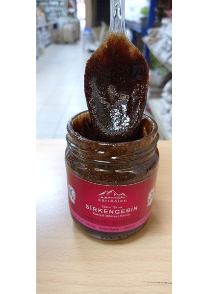 Saribelen İbn-i Sina Sirkengebin Bitkisel Macun 240 g Bal Sirkesi Pekmez Hibisküs Tarçın Karanfil indirimleri