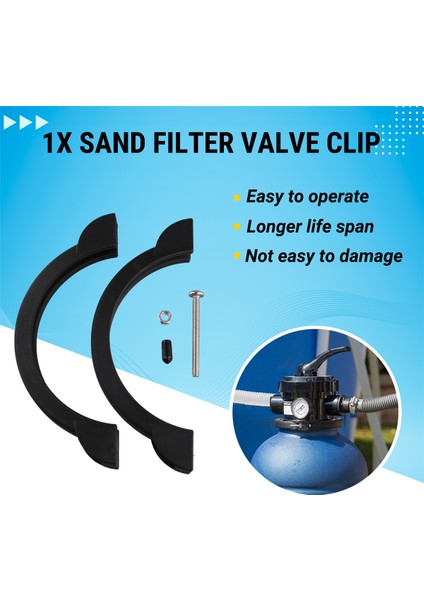 SF80110-2 Havuz Kelepçesi Yaka Halkası Yedek Parçası Vida Ile, 12 ve 14 Inç Intex Kum Filtre Pompası Yer Üstü Havuzu Için (Yurt Dışından) indirimleri