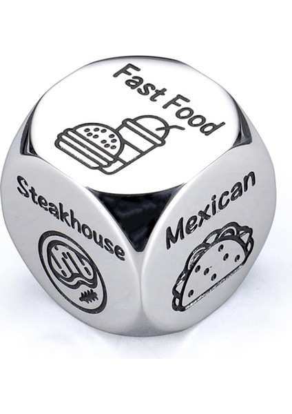 Çiftler Için Yemek Karar Zarı Karar Verici Erkek Arkadaş Kız Arkadaş Koca Karı Buluşma Gecesi Zarı Hediyeleri Erkek Kadın-A (Yurt Dışından)