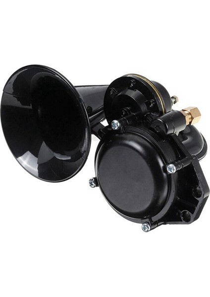 12V/24V Otomatik Havalı Korna Yüksek Sesle Kamyon Trompet Havalı Korna Elektrikli Vana ile Düz Otomobil Araç Kamyon Otobüs Van Tren (Yurt Dışından)