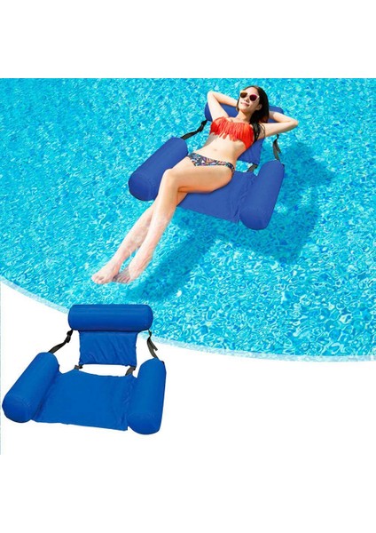 Şişme Şamandıra Sıralı Yüzen Sandalye Arkalığı Recliner Yüzen Yatak Kanepe Açık Şişme Yüzme Yüzen Sandalye (Yurt Dışından) fiyatları