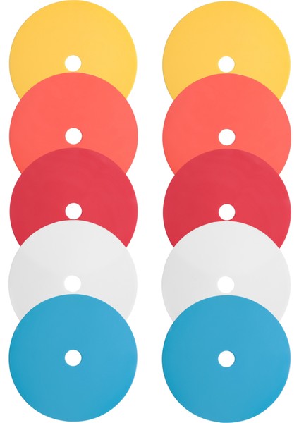 10 Paket Düz Disk Işaretleyiciler Kaymaz Noktalar Işaretleyiciler Futbol Basketbol Spor Hız Çeviklik Eğitimi Işaretleyiciler (Yurt Dışından) fiyatları