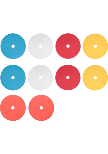 10 Paket Düz Disk Işaretleyiciler Kaymaz Noktalar Işaretleyiciler Futbol Basketbol Spor Hız Çeviklik Eğitimi Işaretleyiciler (Yurt Dışından) modelleri