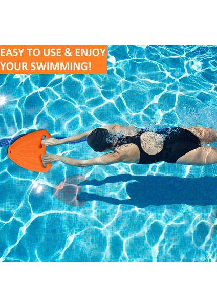 Turuncu Yüzme Tahtası Eva Arka Şamandıra Kickboard Güvenli Eğitim Yardım Plakası Sörf Suyu Yetişkin Çocuklar Için Yüzme Havuzu Aksesuarları (Yurt Dışından) indirimleri