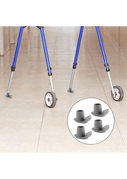 Yürüteç Kayak Glides, 4 Parça Ağır Hizmet Yürüteç Kayar Yürüteç Ayakları Yedek Yürüteç Kayma Kayakları 1 1/8 Inç Tüpler Aracı (Yurt Dışından) fırsatları