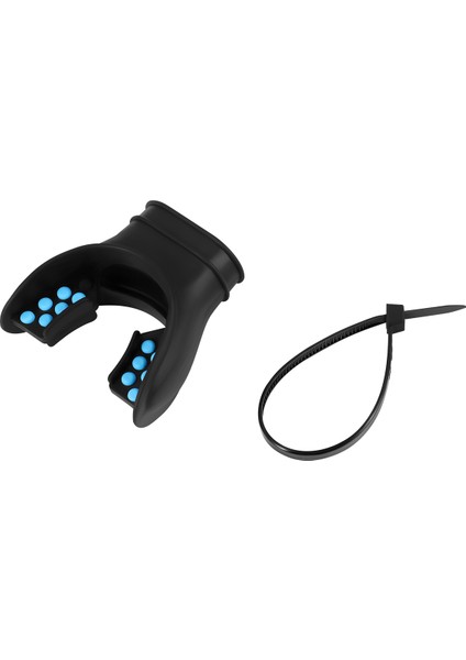 Şnorkel Ağızlık Regülatörü Dalış Ağızlık Evrensel Aksesuar Yedek Tüplü Dalış Silikon Solunum Cihazı Mavi (Yurt Dışından) fiyatları