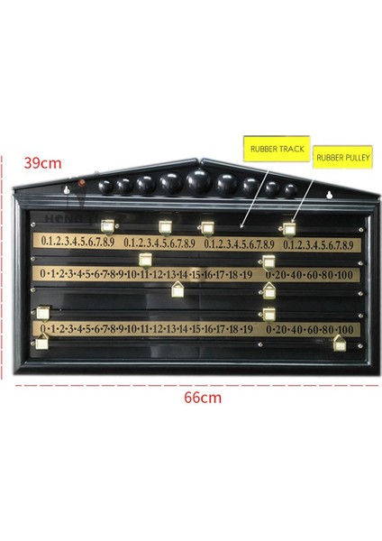 Snooker Scoreboard Ingiliz Bilardo Oyunu Puanlama Cihazı Puanlama Tahtası Bilardo Aksesuarları Ev Kulübü Malzemeleri (Yurt Dışından) fiyatları