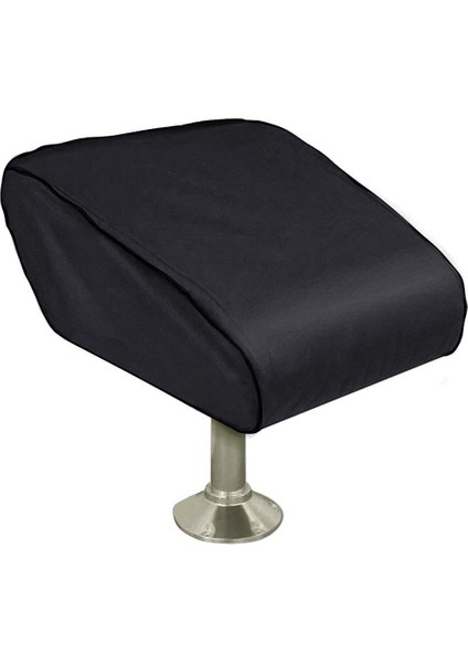 Tekne Katlanır Koltuk Kılıfı Su Geçirmez Ağır Hizmet Tipi Römorklanabilir Balıkçı Sandalyesi Kılıfı Tekne Koltuk Kılıfınız Için Koruma, Siyah (Yurt Dışından)