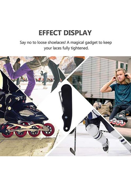 4 Adet Katlanır Ayakkabı Bağcık Çektirici, Taşınabilir Bağcık Sıkıştırma Aleti, Hokey Buz Pateni Artistik Pateni Botu Için Paten Bağcık Sıkıştırıcı (Yurt Dışından) modelleri