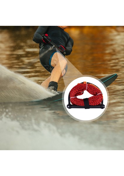 Su Kayağı Ipi 23M Kayak Ipi Wakeboard Stili Saplı Sörf Çekme Hattı Tasma Kordonu Wakeboard Diz Tahtası Sörfü Için (Yurt Dışından) fırsatları