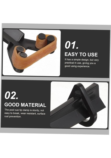 Bilardo Işaret Aletleri, Bilardo Işaret Ucu Çatalı, Y Şeklinde Işaret Susturucu, Şık Dokuz Top Büyük Baş Işaret Ucu Tamircisi 3 Parça (Yurt Dışından) fırsatları