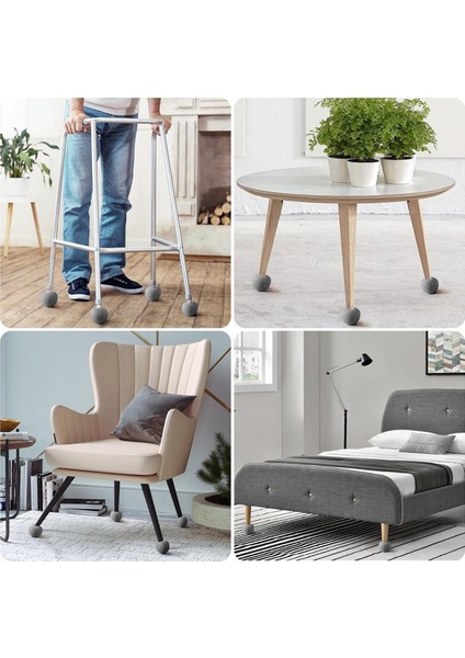 Mobilya Ayakları ve Zemin Koruması Için 4pcs Tenis Topları (Yurt Dışından) indirimleri