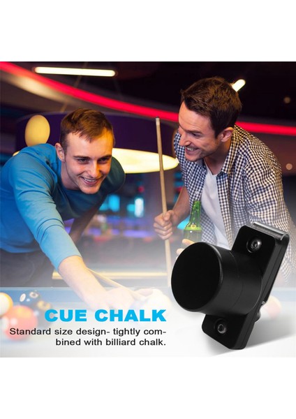 Bilardo Tebeşir Kutusu Tebeşir Tutucu Manyetik Klip Taşınabilir Bilardo Tebeşir Kutusu Snooker Aracı Havuz Snooker Aksesuarları B (Yurt Dışından) modelleri