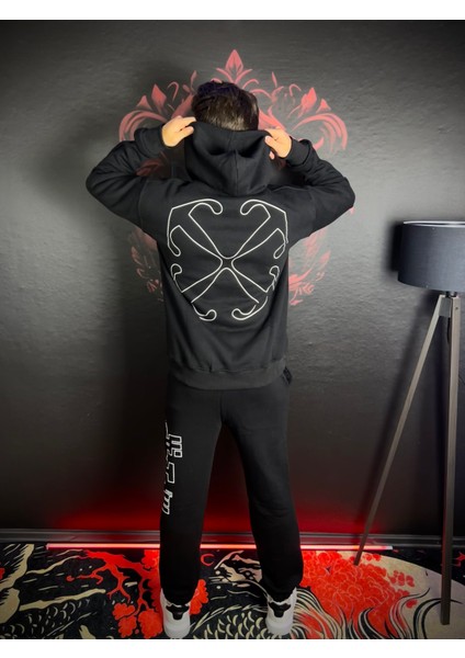 Paça Lastikli 3 Iplik Kapşonlu Takım modelleri