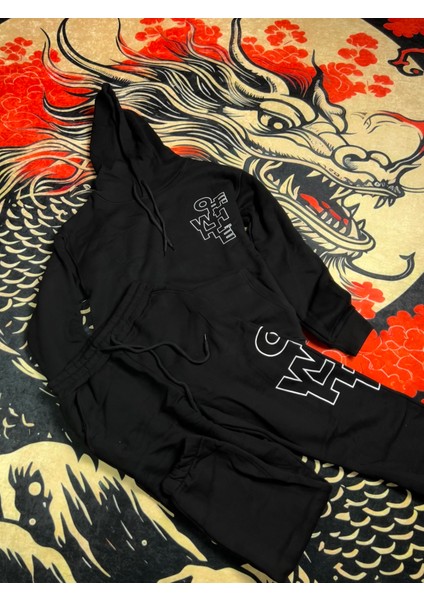 Paça Lastikli 3 Iplik Kapşonlu Takım