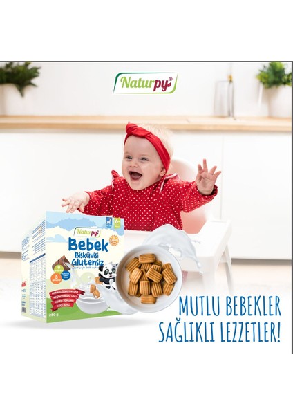 Organik Tam Buğday Unlu Keçi Sütlü Bebek Bisküvisi 300 gr 6 Ay ve Üzeri Bebekler İçin indirimleri