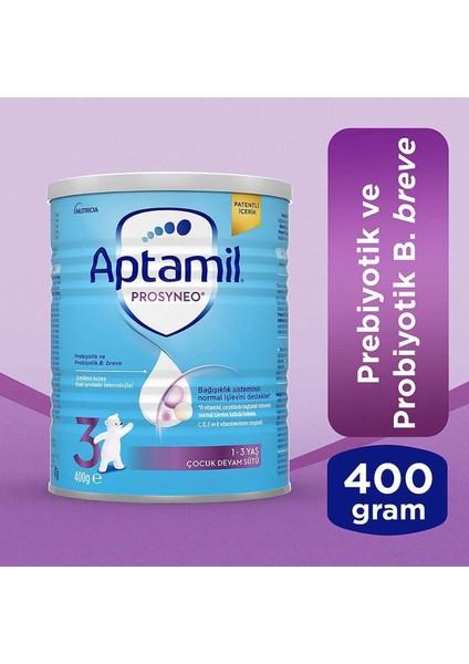 Çocuk Devam Sütü 400 gr 12-24 Ay Hollanda Üretimi Prebiyotik ve Probiyotik Destekli fiyatları
