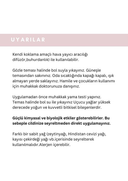 Itır Çiçeği Uçucu Yağı Saf Ve Doğal Buhurdanlık Difüzör Masaj Spa Cilt Ve Saç Bakımı Için 10 ml