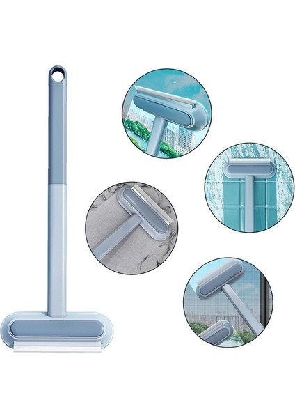 Pencere Ekran Temizleyici Cam Silme Kedi Köpek Tüy Toplayıcı Alıcı Aparat 4in1