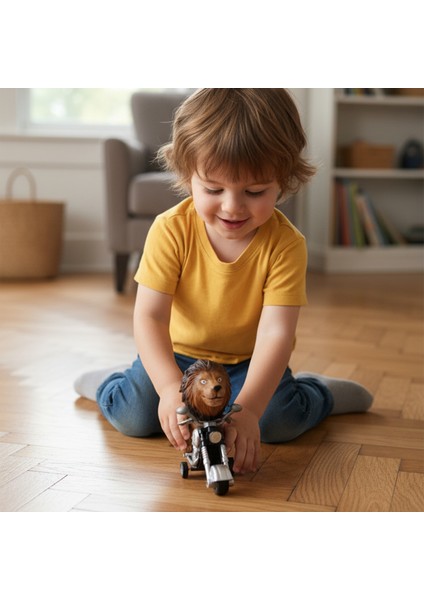 Sürtmeli Çılgın Motorlu Figür Hayvanlar fiyatları