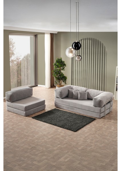 Legom Sera Aktivite Koltuğu Yatak Olabilen Çok Amaçlı Kanepe Koltuk Takımı Gri modelleri