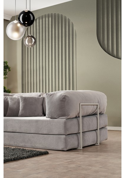 Legom Sera Aktivite Koltuğu Yatak Olabilen Çok Amaçlı Kanepe Koltuk Takımı Gri indirimleri