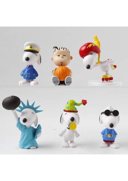 Çocuk Karikatür Snoopy 6 Parçalı Seti (Yurt Dışından) fiyatları