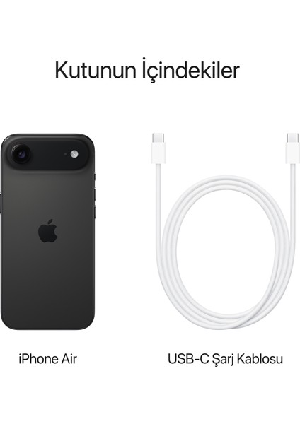 iPhone Air 1 Tb Uzay Siyahı