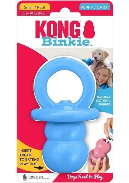 Puppy Binkie Diş Kaşıma Emzik Yavru Köpek Oyuncağı S