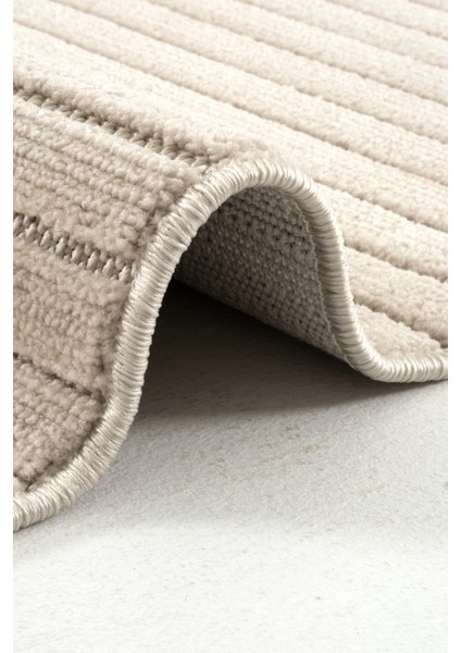 Piyan 9216 Bej Yumuşak Dokulu Salon Antre Mutfak Yatak Odası Halısı Yolluk indirimleri