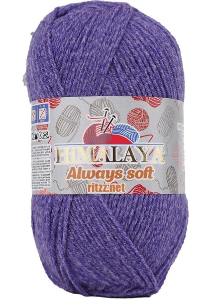 Always Soft 77004 Mor Kırçıllı