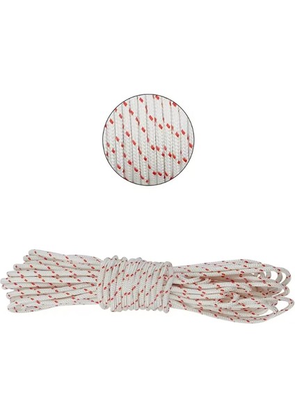 Çok Amaçlı Kalın Polyester Iskota Branda Çekme Yük Bağlama Halatı 8mm 20 Metre indirimleri