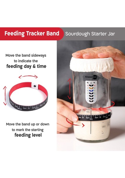 Termometreli Ekşi Maya Başlangıç Kavanozu fiyatları