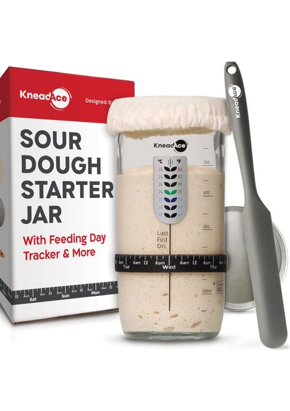 Termometreli Ekşi Maya Başlangıç Kavanozu fırsatları