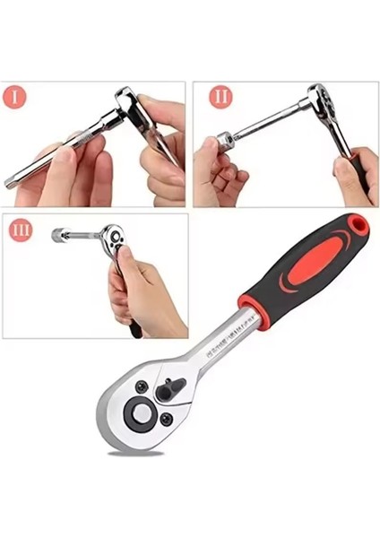 New Tools 46 Parça 1/4 Küçük Lokma Takımı Seti